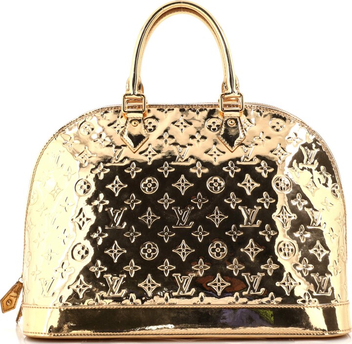 Louis Vuitton Miroir Gold Papillon Handbag