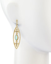 Thumbnail for your product : Armenta Marquise Maltese Cross Earrings