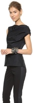 Thumbnail for your product : Vera Wang Collection Twisted Shoulder Top