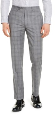 light gray plaid pants