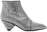 Thumbnail for your product : Balmain rhinestone ankle boots