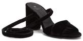 Thumbnail for your product : Hudson London Fiji Velvet Block Heel Sandal