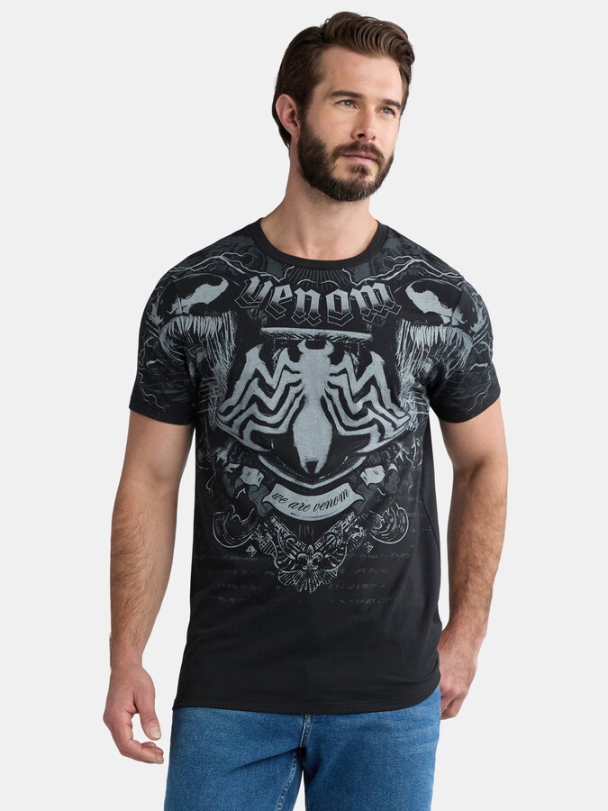 Venom Venom, Men's & Big Men's Graphic Tee, Sizes XS-3XL