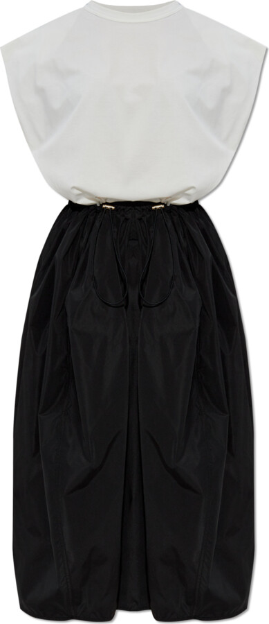 Balloon Sleeve Boohoo Rainbow Dress Boohoo Tall Rainbow Striped