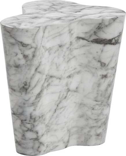 Sunpan Ava Indoor/Outdoor End Table in Grey, Size: Small