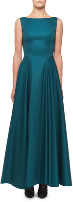 Alaia Sleeveless Cotton Full Skirt Dress