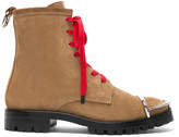 Thumbnail for your product : Alexander Wang Lyndon Suede Boot in Clay | FWRD