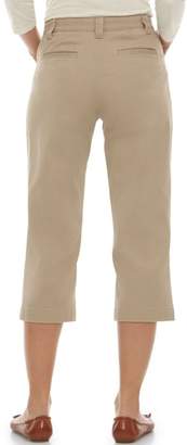 L.L. Bean Easy-Stretch Pants, Twill Cropped