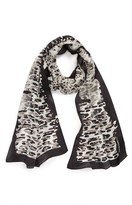 Thumbnail for your product : Vince Camuto Cheetah Silk Scarf