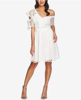 Thumbnail for your product : CeCe Cutout Lace One-Shoulder Dress
