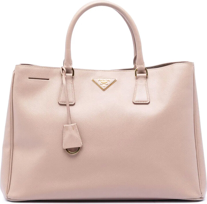 Prada Pre-Owned 2021-2026 Large Saffiano Lux Galleria satchel