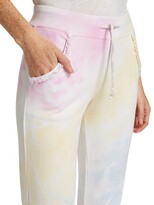 Thumbnail for your product : Generation Love Kate Ruffle Tie-Dyed Sweatpants