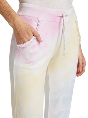 Generation Love Kate Ruffle Tie-Dyed Sweatpants