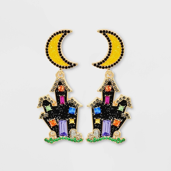 SUGARFIX by BaubleBar 'Ghostess with the Mostest' Statement Halloween  Earrings - Black - ShopStyle