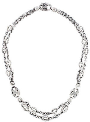 Scott Kay Diamond 'X' Chain Necklace