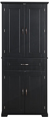 Lark Manor Bathroom Storage Cabinet With Doors And Drawer, Accent Cabinet