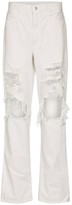 Thumbnail for your product : Frame Le Hollywood high-rise straight jeans