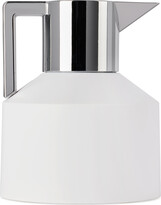 Thumbnail for your product : Normann Copenhagen White & Silver Geo Vacuum Jug