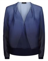Thumbnail for your product : Jaeger Silk Dip Dye Blouse