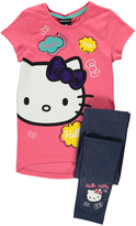 Thumbnail for your product : Hello Kitty T-shirt And Leggings Set