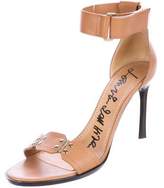 Thumbnail for your product : Lanvin Leather Ankle-Strap Sandals