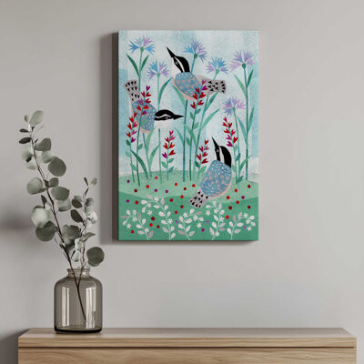 Dakota Fields Wilderness Collage IX by Kim Conway Art Print