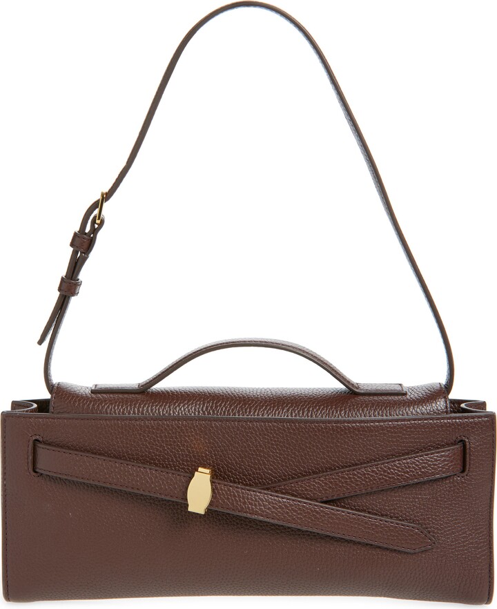 Veronica Beard Dash Leather Clutch