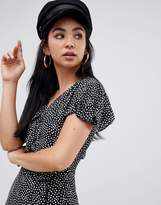 Thumbnail for your product : Missguided tea dress in polka dot