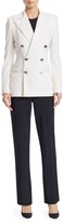 Thumbnail for your product : Ralph Lauren Iconic Style Alanda Wool-Blend Pants