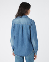 Thumbnail for your product : Outland Denim Women's Blue Denim Shirts - Joy Shirt
