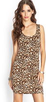 Thumbnail for your product : Forever 21 Leopard Print Crossback Dress