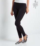 Thumbnail for your product : Aeropostale Invite Only Open-Knit Stripe Leggings