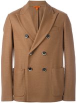 Thumbnail for your product : Barena notched peaked lapels blazer - men - Cotton/Polyamide/Virgin Wool - 50