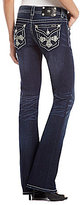 Thumbnail for your product : Miss Me Cross-Pocket Bootcut Jeans