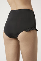 Thumbnail for your product : Topshop High-waisted frill bikini pants