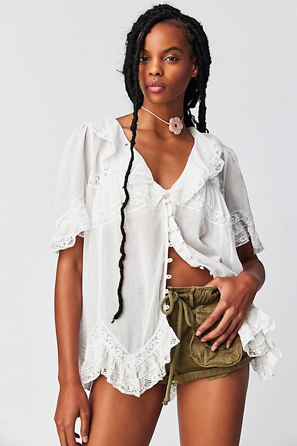 Free People Isn't She Lovely Tunic - ShopStyle Tops