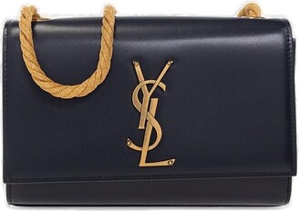 Saint Laurent YSL King Palm Suede Monogram Black Crossbody Bag 585541 – ZAK  BAGS ©️