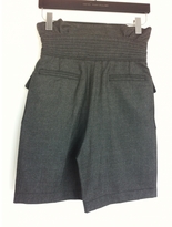 Thumbnail for your product : DSQUARED2 Grey Wool Shorts