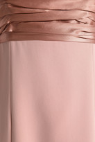 Thumbnail for your product : Cinq à Sept Draped Satin-crepe Midi Dress