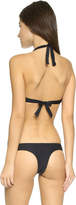 Thumbnail for your product : Vitamin A Chloe Braid Halter Bikini Top