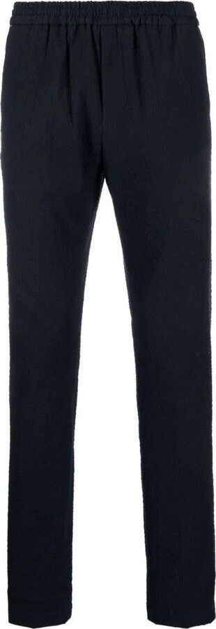 Tommy Hilfiger Seersucker-Texture Track Pants ShopStyle Trousers