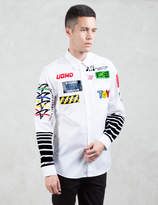 Thumbnail for your product : Moschino Multi Logo Print L/S Shirt