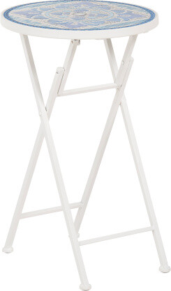 TJMAXX 14.25X26.5 Cape May Mosaic Folding Table