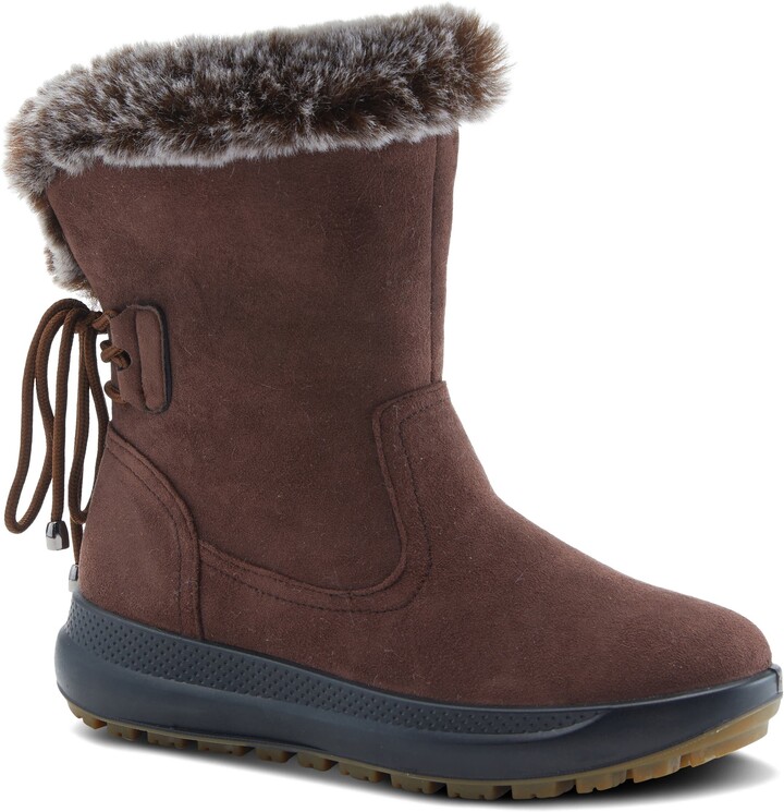 waterproof fur boots