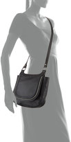 Thumbnail for your product : French Connection Alexa Faux-Leather Messenger Bag, Black