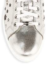 Thumbnail for your product : Jimmy Choo Metallic Leather Star Stud Sneakers