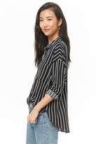 Thumbnail for your product : Forever 21 Striped Button-Front Shirt