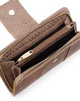 Thumbnail for your product : Urban Originals Faith Flap-Top Snake-Embossed Wallet, Tan