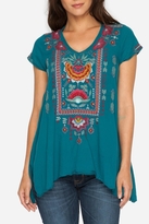 Thumbnail for your product : Johnny Was Tessa Drape Top