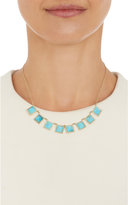 Thumbnail for your product : Jennifer Meyer Diamond, Turquoise & Gold Pyramid Necklace